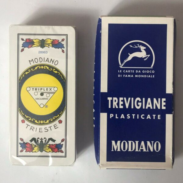 CARTE DA GIOCO REGIONALI TREVIGIANE N.89-20 - MODIANO - PLASTICATE