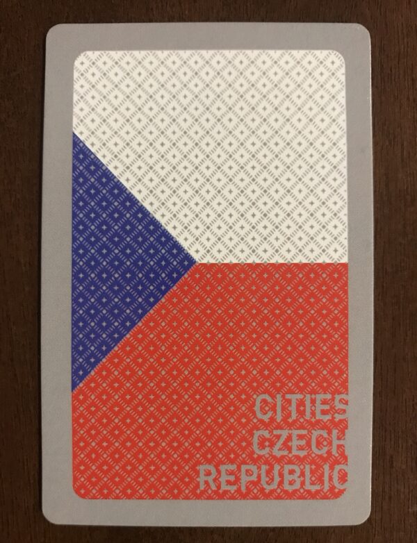 SINGLE PLAYING SWAP CARD VINTAGE JOLLY JOKER CITIES CZECH REPUBLIC_2
