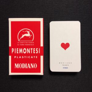 CARTE DA GIOCO REGIONALI PIEMONTESI N.4 MODIANO