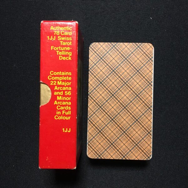 1JJ SWISS TAROT CARDS - STUART R. KAPLAN - 1970 U.S. GAMES SYSTEMS RETRO