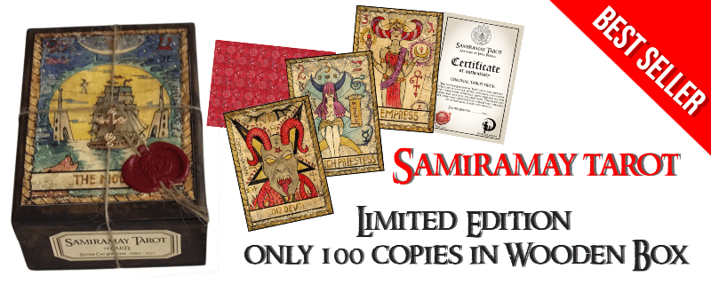 Samiramay Tarot 100 Copies in Wooden Box