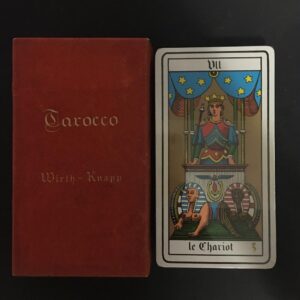 TAROCCHI OSWALD WIRTH - KNAPP ANCIENT TAROT - VINTAGE