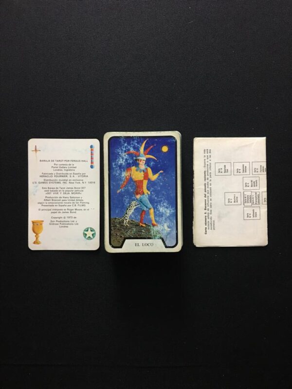 TAROT PARASICOLOGICO DE FERGUS HALL - 1973 FOURNIER