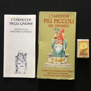 I TAROCCHi PIÙ PICCOLI DEL MONDO - TAROCCHI DEGLI GNOMI - 2000 LO SCARABEO - EC