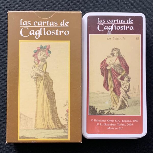 LAS CARTAS DE CAGLIOSTRO - 2003 LO SCARABEO - RARE