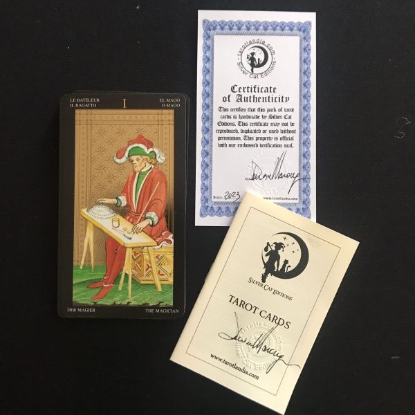 GOLDEN TAROT VISCONTI - 22 MAJOR ARCANA - LIMITED EDITION