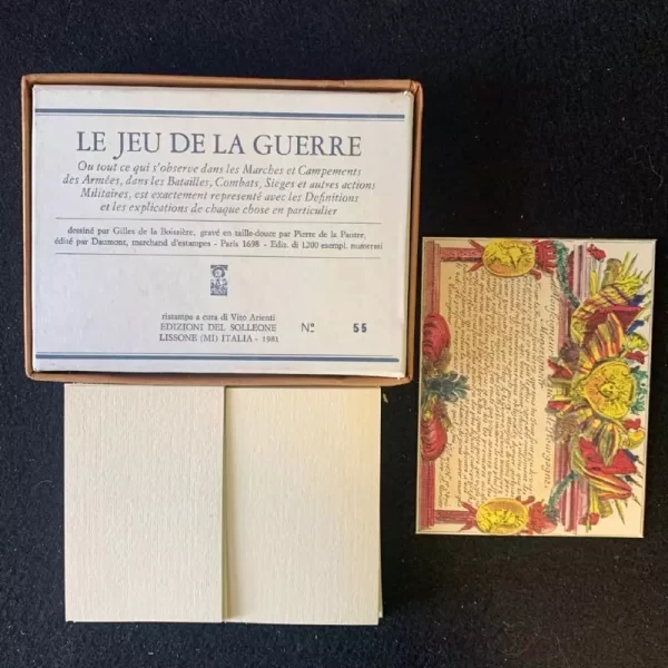 LE JEU DE LA GUERRE - SOLLEONE - VITO ARIENTI - 1981