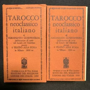 TAROCCO NEOCLASSICO ITALIANO - SOLLEONE - VITO ARIENTI - LIM.ED. - RARE ITALIAN TAROT - VINTAGE 1