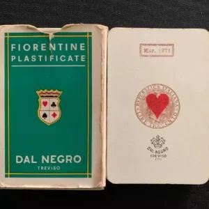 CARTE DA GIOCO REGIONALI FIORENTINE - 1971 DAL NEGRO 2