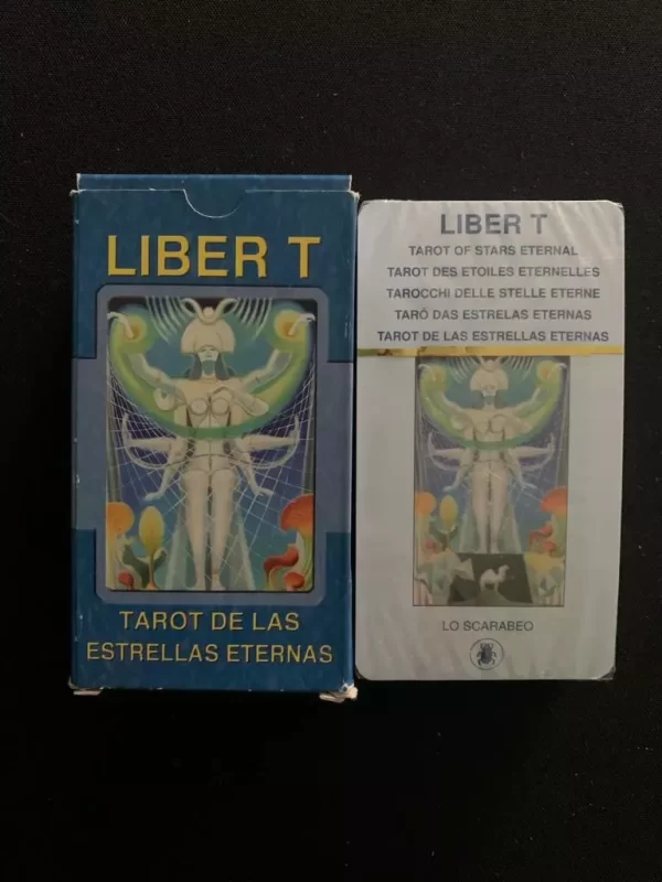 LIBER T TAROT DE LAS ESTRELLAS ETERNAS - TAROT OF STARS ETERNAL - LO SCARABEO