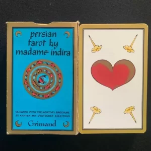 PERSIAN TAROT BY MADAME INDIRA - 1981 GRIMAUD 2