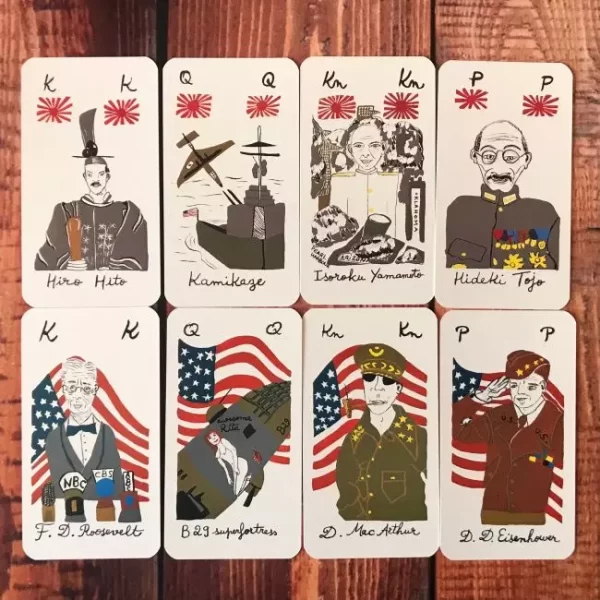 WORLD WAR II TAROT - TAROCCHI 2º GUERRA MONDIALE - RARE PLAYING CARDS 3