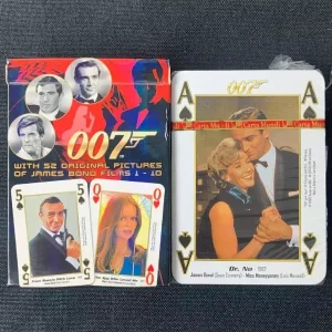 PLAYING CARDS - CARTE DA GIOCO - JAMES BOND - 007 - RED