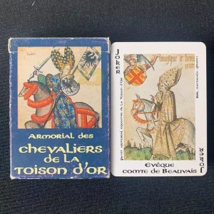 ARMORIAL DES CHEVALIERS DE LA TOISON D'OR - PLAYING CARDS
