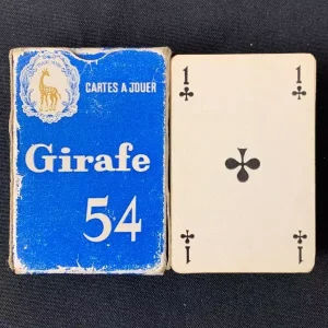 PLAYING CARDS - GIRAFFE 54 - TRADE MARK - VINTAGE RARE