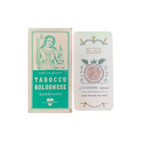 Tarocco Bolognese N.39 - 1953 Viassone - Telate - Vintage Rare