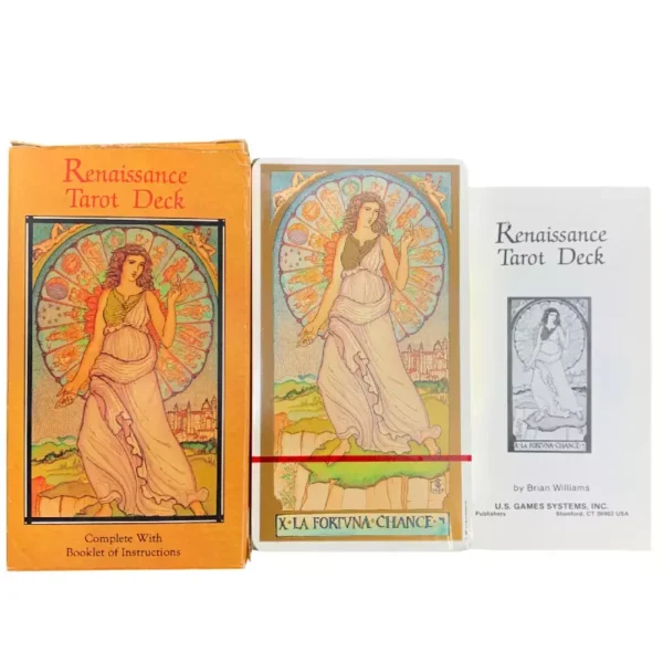 Renaissance Tarot Deck - 1987 U.S. Games Systems - 78 Cards - Vintage Rare