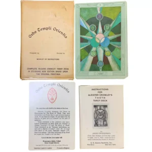 Aleister Crowley's Thoth Tarot Deck - 1983 - U.S. Games Systems - Vintage Rare