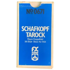 Schafkopf Tarock - Schmid - N.0671 - Vintage Rare