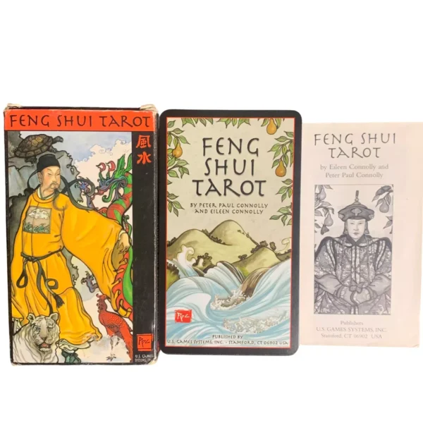 Feng Shui Tarot - 2001 - U.S. Games Systems - By Connolly - Rare