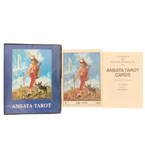 Ansata Tarot Cards - 1985 AGMuller - by B. A. Mertz - by Paul Struck - Vintage Rare