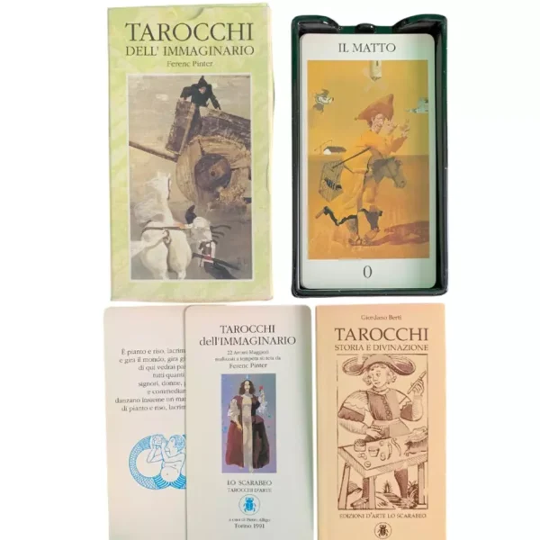 Tarocchi dell'Immaginario - Ferenc Pinter - 1994 Lo Scarabeo D'arte - 22 Arcani - Vintage