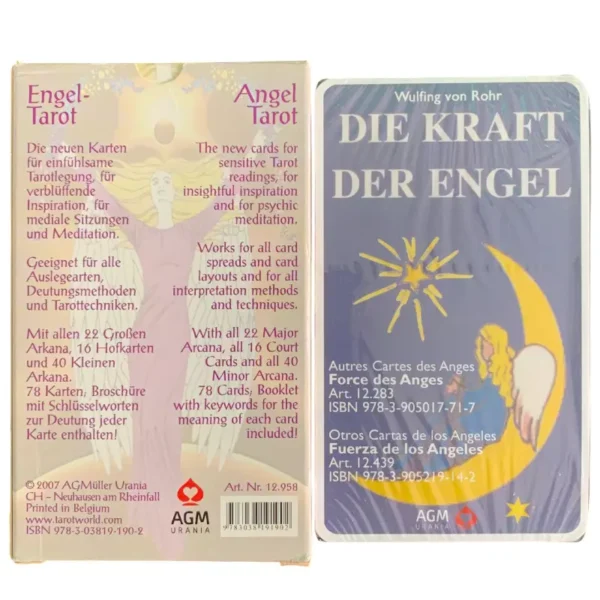 Angel Tarot - 2007 AGMuller - by N.Arnett & L.Oukhaneva - 78 Cards