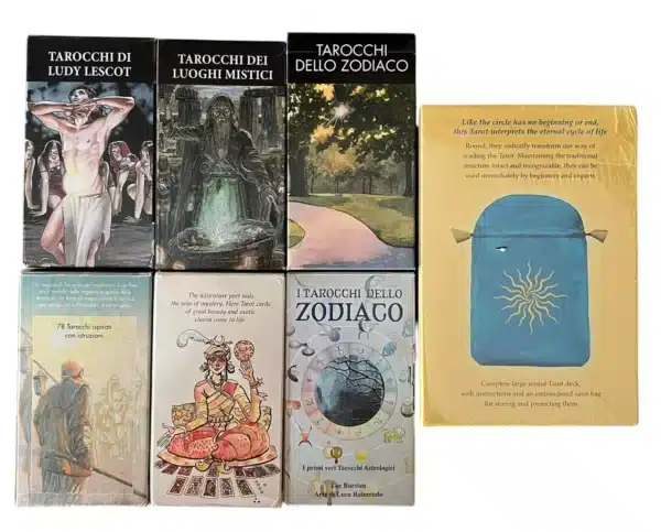 Lot of 7 Tarot - immagine 2
